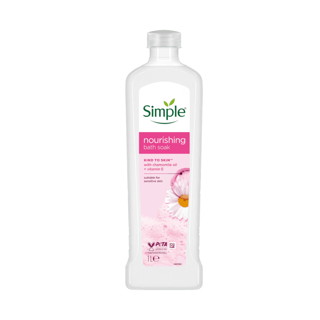 Simple Kind to Skin Nourishing Bath Soak 1L