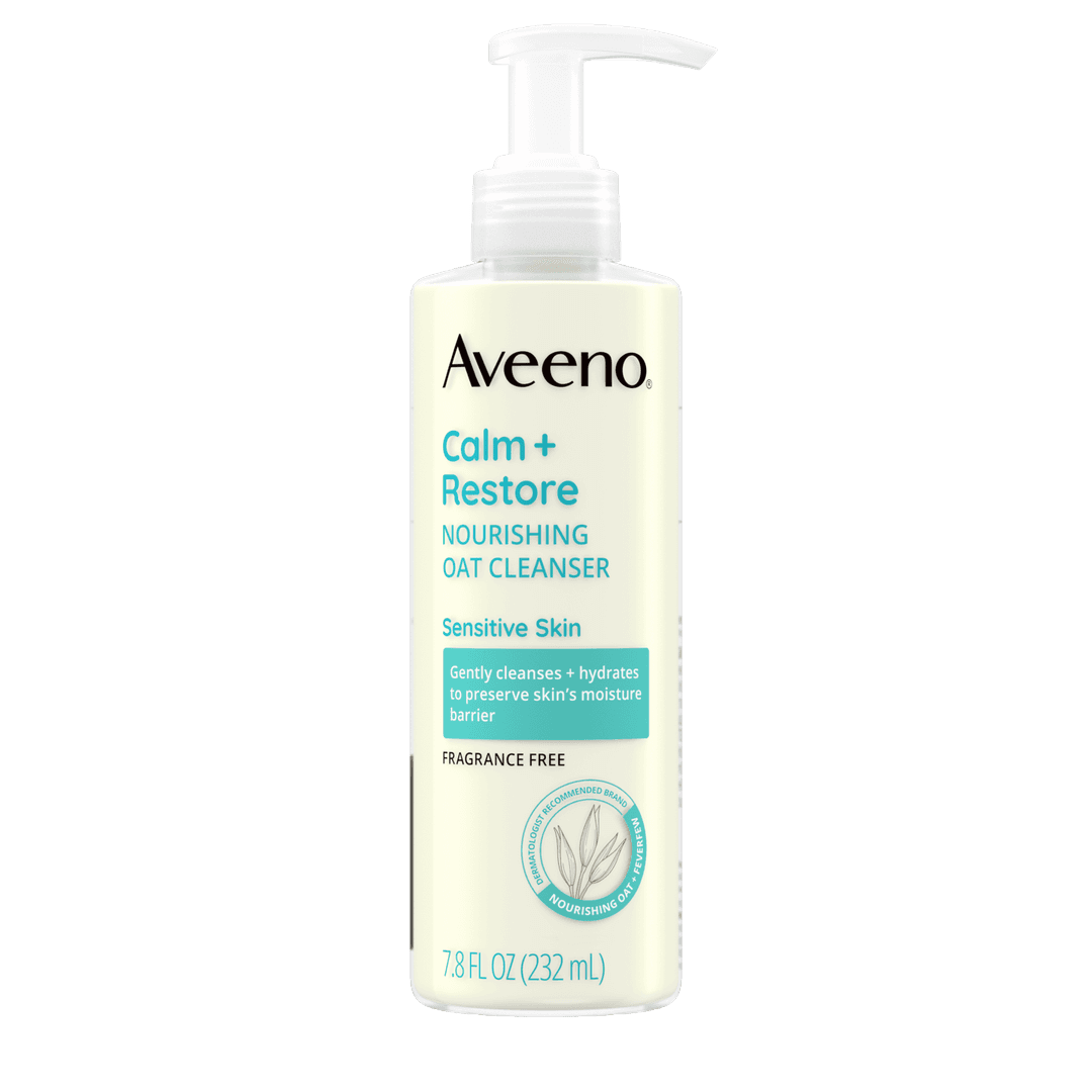 Aveeno Calm+ Restore Nourishing Oat Cleanser – 232ml