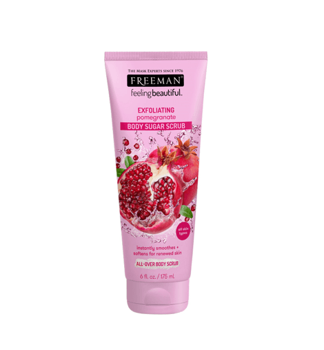 Freeman Feeling Beautiful Exfoliating Pomegranate Body Sugar Scrub (175ml)