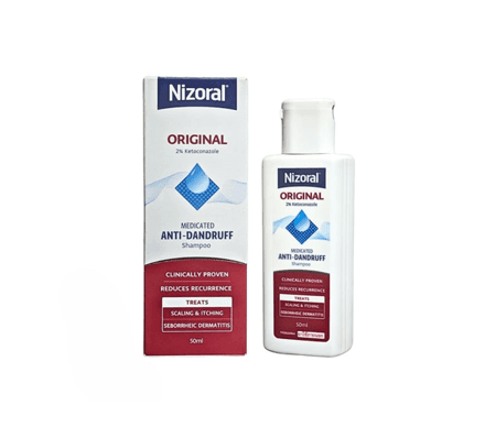 Nizoral Original 2% Ketoconazole Medicated Anti-Dandruff Shampoo – 50ml