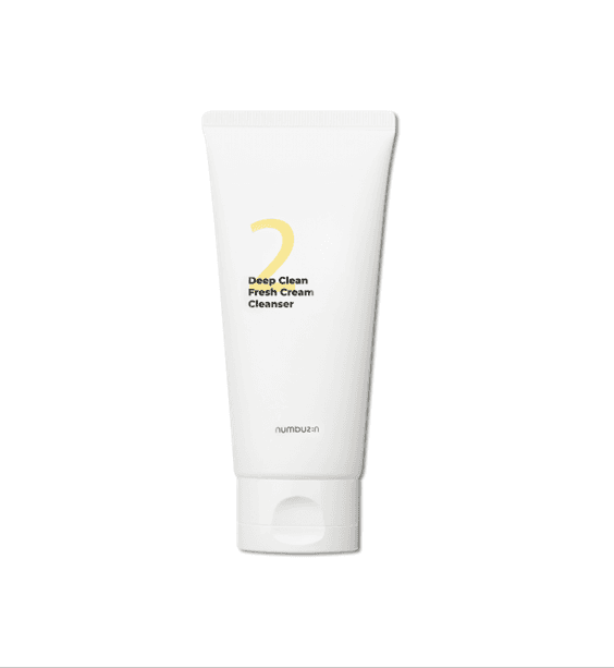 Numbuzin No.2 Deep Clean Fresh Cream Cleanser – 120ml