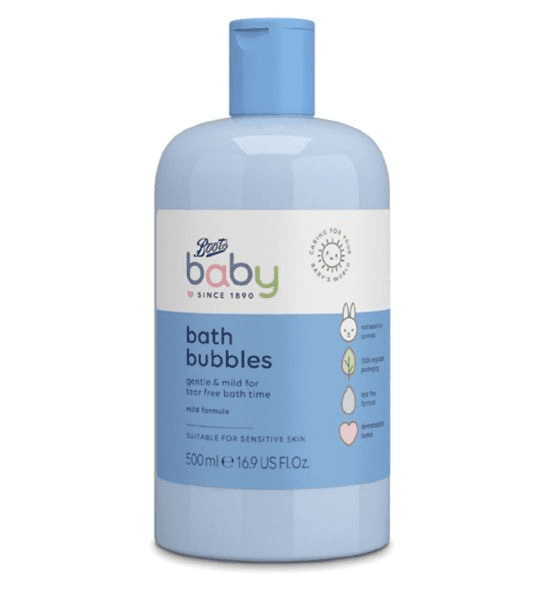 Boots Baby Bath Bubbles (500ml)