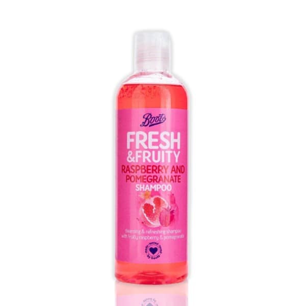 Boots Fresh & Fruity Raspberry And Pomegranate Shampoo (500ml)