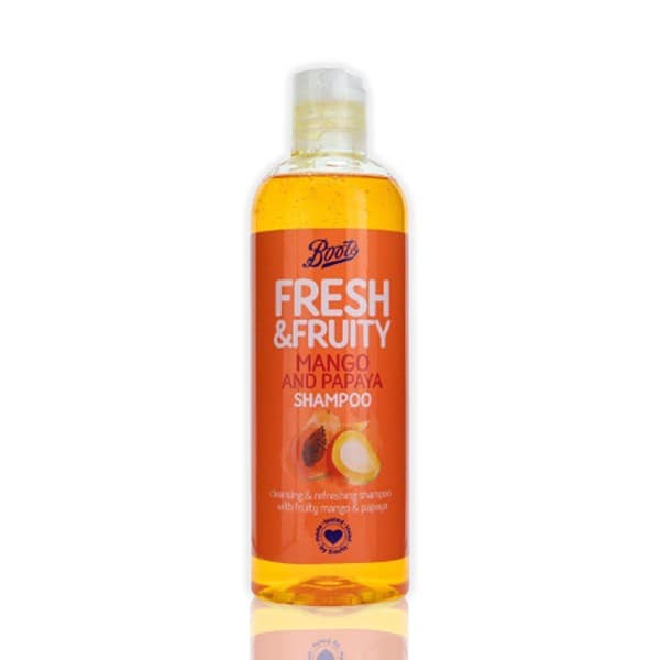 Boots Fresh & Fruity Mango & Papaya Shampoo (500ml)