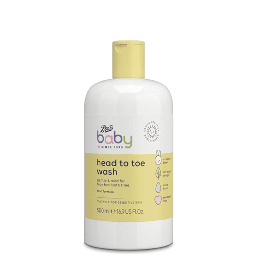 Boots Baby Head to Toe Wash (500ml)