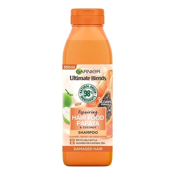 Garnier Ultimate Blends Hair Food Papaya Shampoo (350ml)