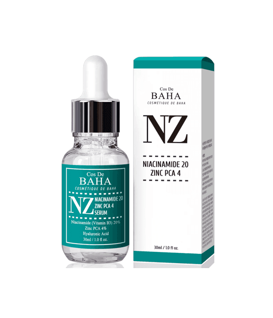 Cos De BAHA Niacinamide 20% + Zinc 4% Serum – 30ml