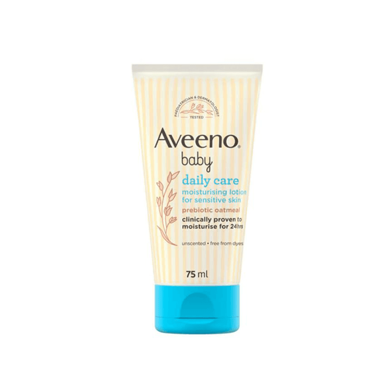 Aveeno Baby Daily Care Moisturising Lotion for Sensitive Skin (75ml)