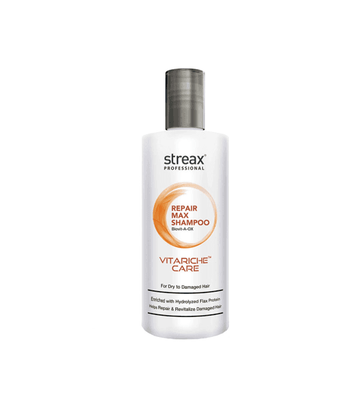 Streax Professionals Repair Max Shampoo for Dry to Damaged Hair (300ml)