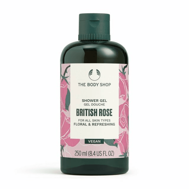 The Body Shop British Rose Shower Gel – 250ml