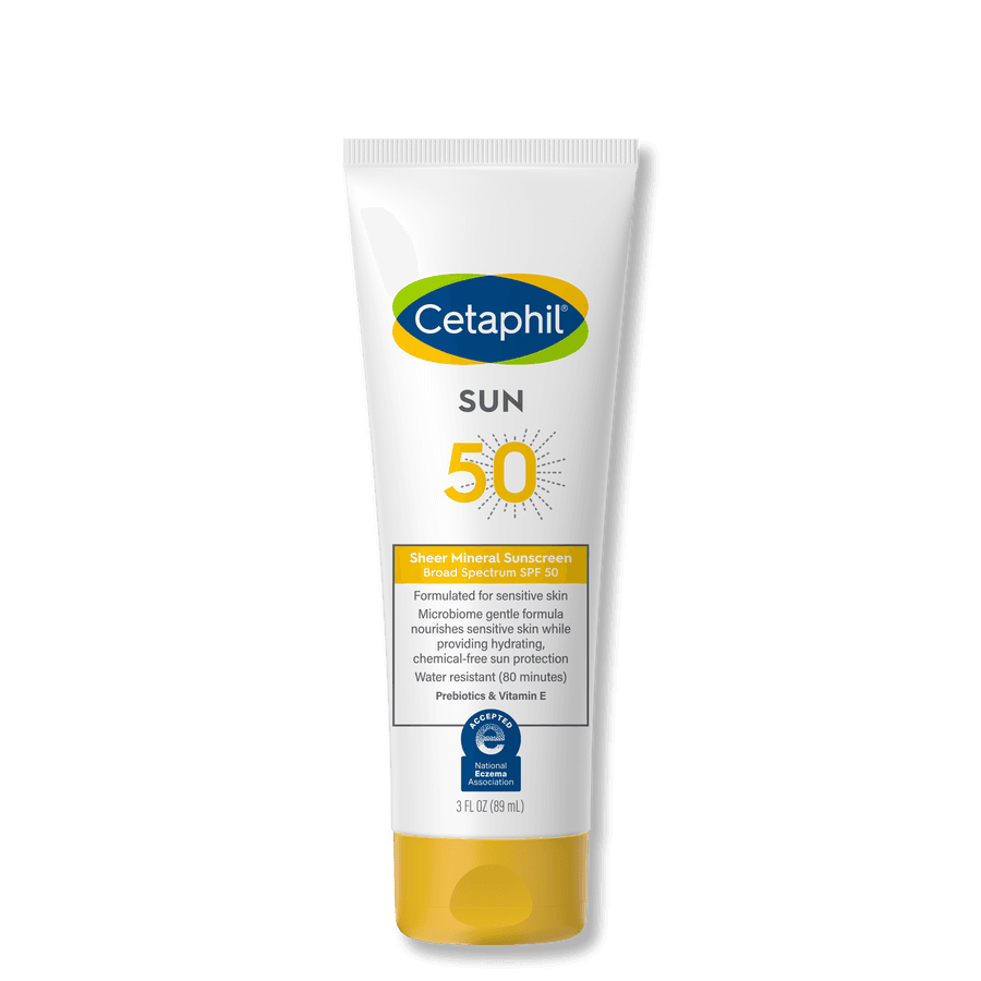 Cetaphil Sheer Mineral Sunscreen Broad Spectrum SPF 50 (89ml)