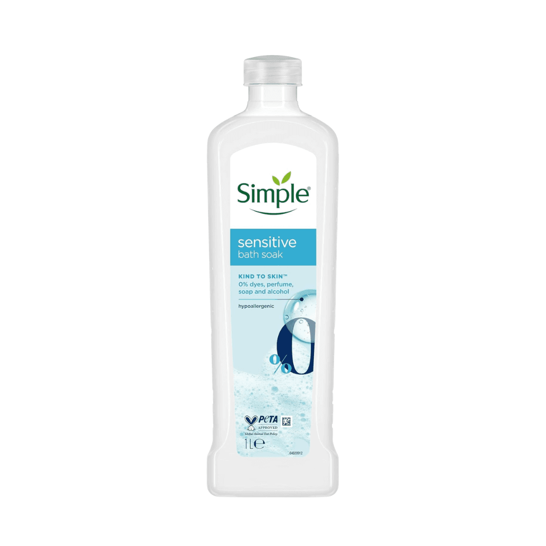Simple Kind to Skin Sensitive Bath Soak 1L