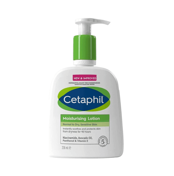 Cetaphil Moisturising Lotion Normal to Dry, Sensitive Skin 236ml