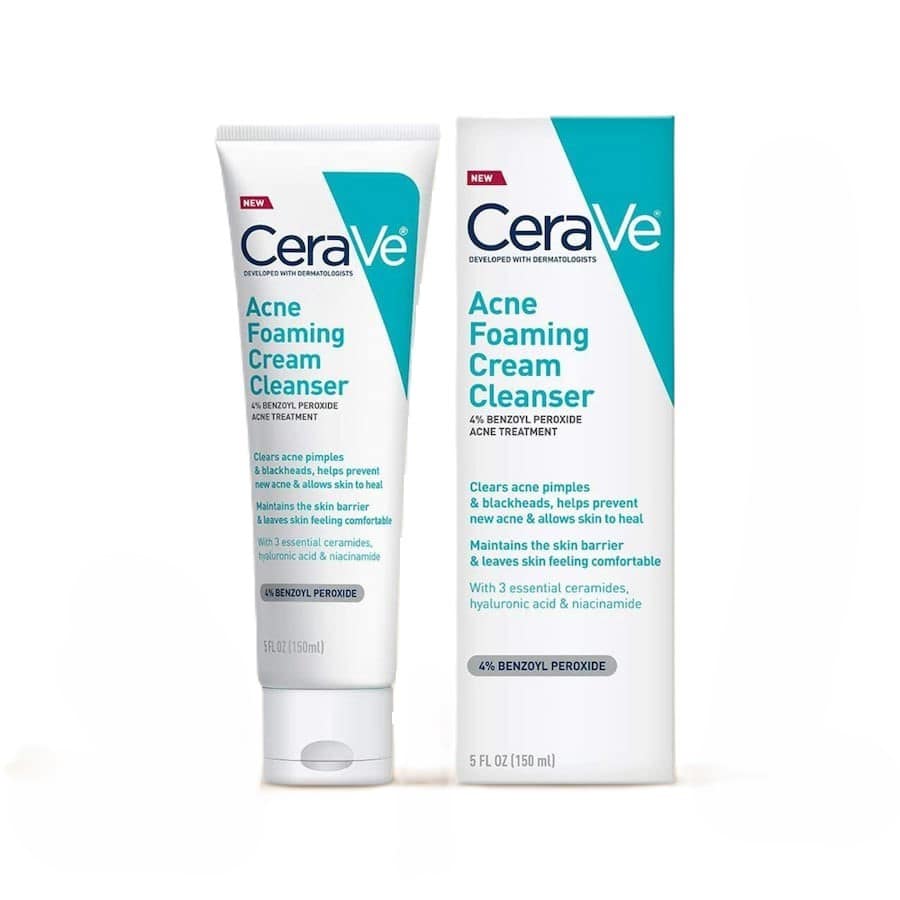 CeraVe Acne Foaming Cream Cleanser (150ml)