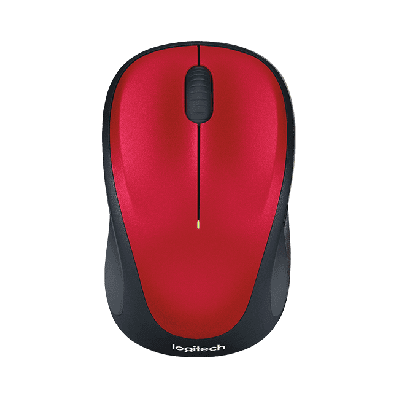 Logitech M235 Wireless Mouse Red