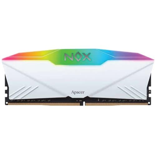 Apacer NOX 8GB DDR4 3200MHz RGB White Desktop Ram