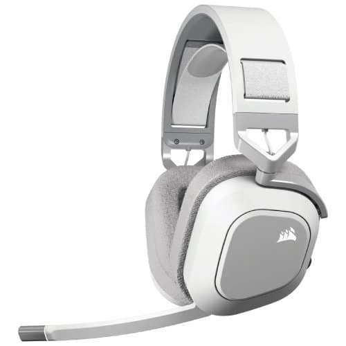 Corsair HS80 MAX WIRELESS Gaming Headset, White (CN)