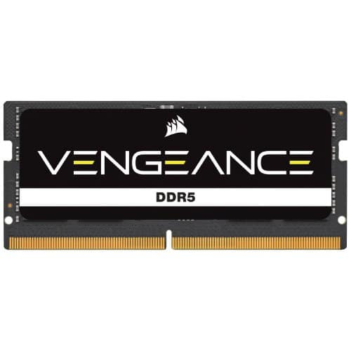 Corsair VENGEANCE DDR5 SODIMM 8GB (1x8GB) DDR5 4800MT/s (PC5-38400) CL40 1.1V Black
