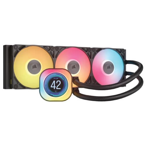 Corsair iCUE LINK TITAN 360 RX LCD Liquid CPU Cooler Black, CW-9061023-WW