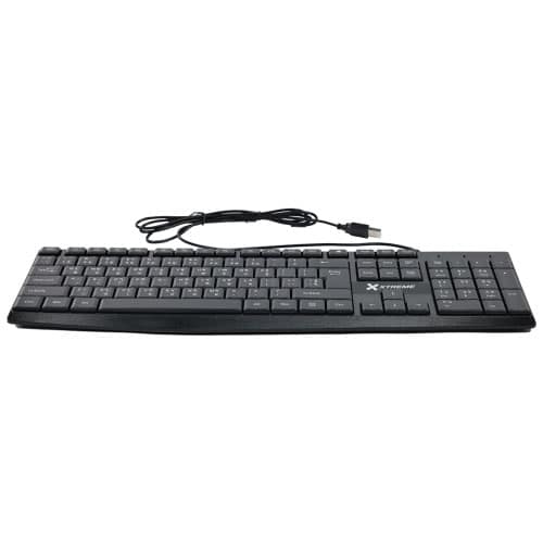 XTREME KB600S STANDARD USB-BANGLA BLACK KEYBOARD