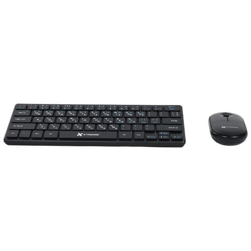 XTREME K911C WIRELESS COMBO USB-BANGLA 64KEYS + FN KEYS BLACK KEYBOARD