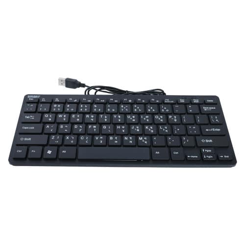 SMART KB100-MINI WIRED USB BANGLA MINI BLACK KEYBOARD