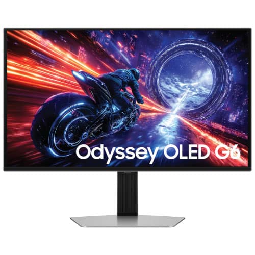 Samsung LS27FG602SWXXL 27 Inch Odyssey OLED G6 G60SF QHD 500Hz Gaming Monitor