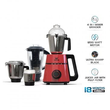 Walton WALTON BLUSTER PRO MIXER GRINDER 1200W WBL-15G312- 4 IN 1