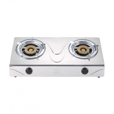 Walton WGS-DS2 (LPG / NG) Double Burner Gas Stove