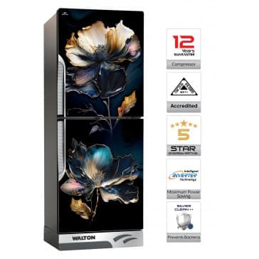 Walton WFE-3A2-GDEL-XX (INVERTER) Direct Cool Refrigerator