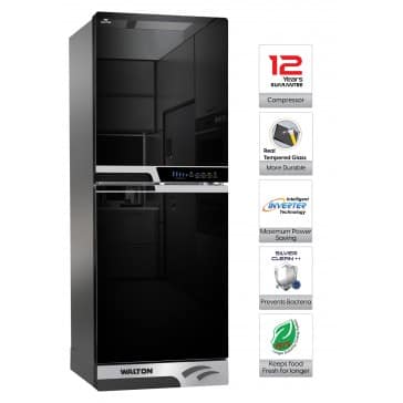 Walton WFE-3A2-GDEN-DD (INVERTER) Direct Cool Refrigerator