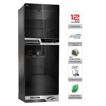 Walton WFE-3E8-GDEN-DD (INVERTER) Direct Cool Refrigerator
