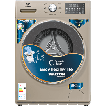 Walton WWM-AFT80W (8 KG FRONT LOADING WASHER) Automatic Front Load