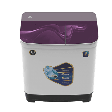 Walton WWM-TWG100P (10KG TWIN TUB SEMI-AUTOMATIC WASHING MACHINE) Semi Automatic
