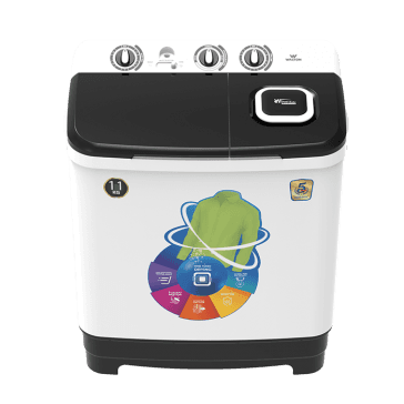 Walton WWM-TWP110D (11KG TWIN TUB SEMI-AUTOMATIC WASHING MACHINE) Semi Automatic