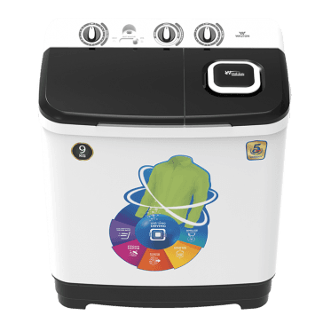 Walton WWM-TWP90D (9KG TWIN TUB SEMI-AUTOMATIC WASHING MACHINE) Semi Automatic