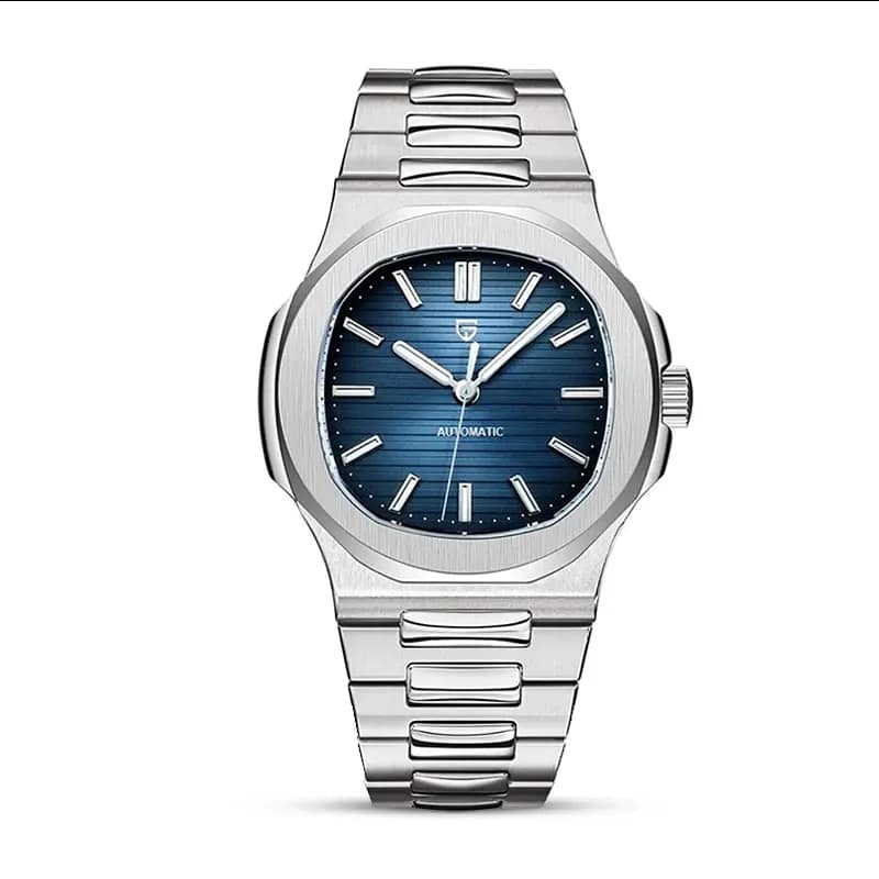 Pagani Design Nautilus Blue Dial Rose Gold-Tone Men's Watch | PD-1728