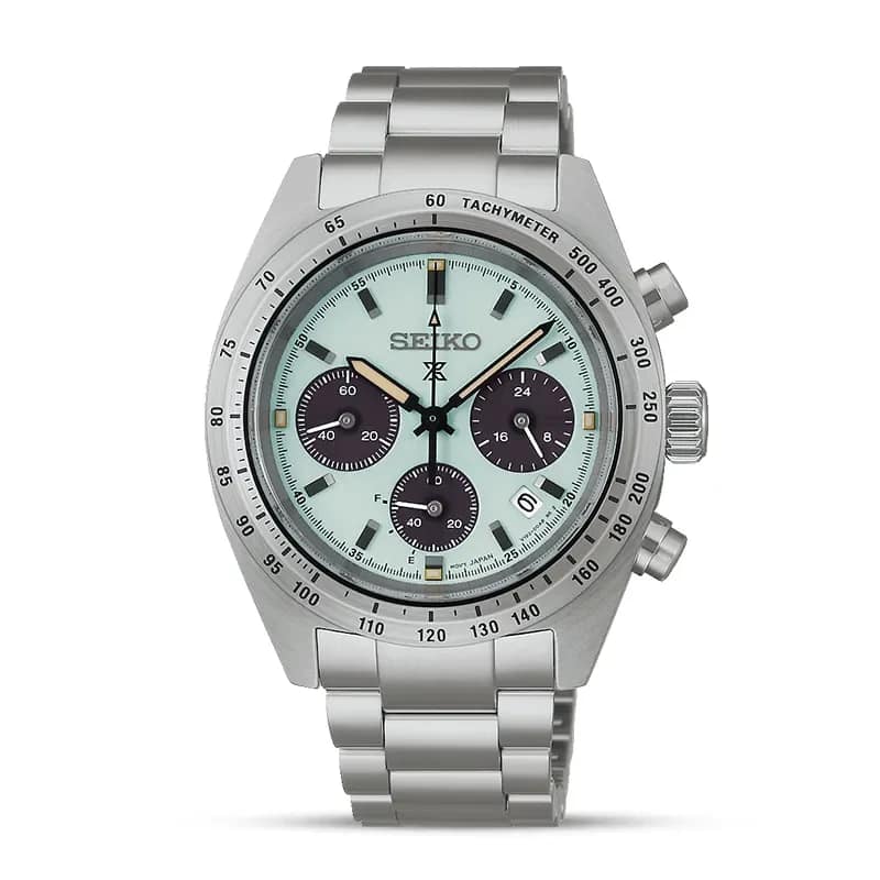 Seiko Prospex Speedtimer in Mint Green SSC965P1