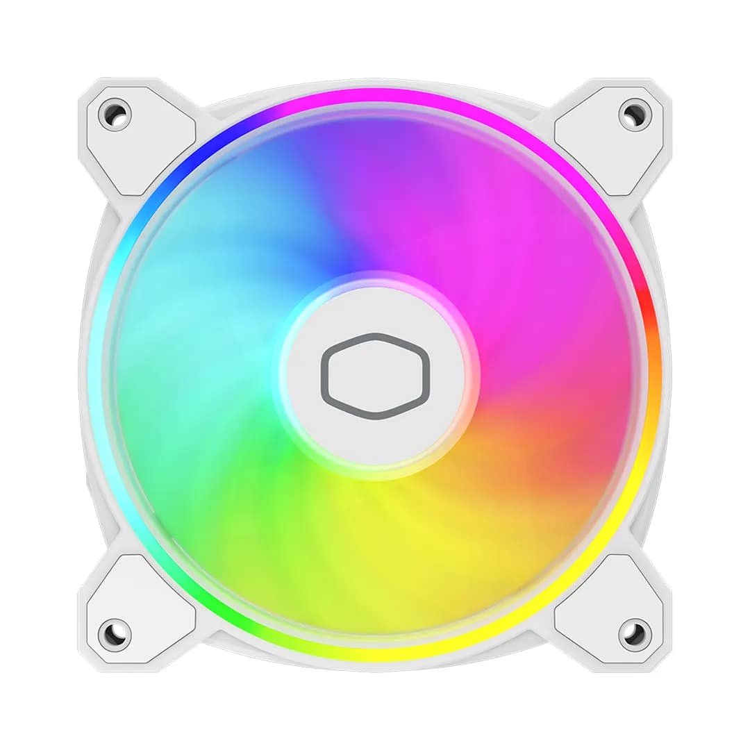 Cooler Master MasterFan MF120 HALO² White Edition ARGB Case Fan