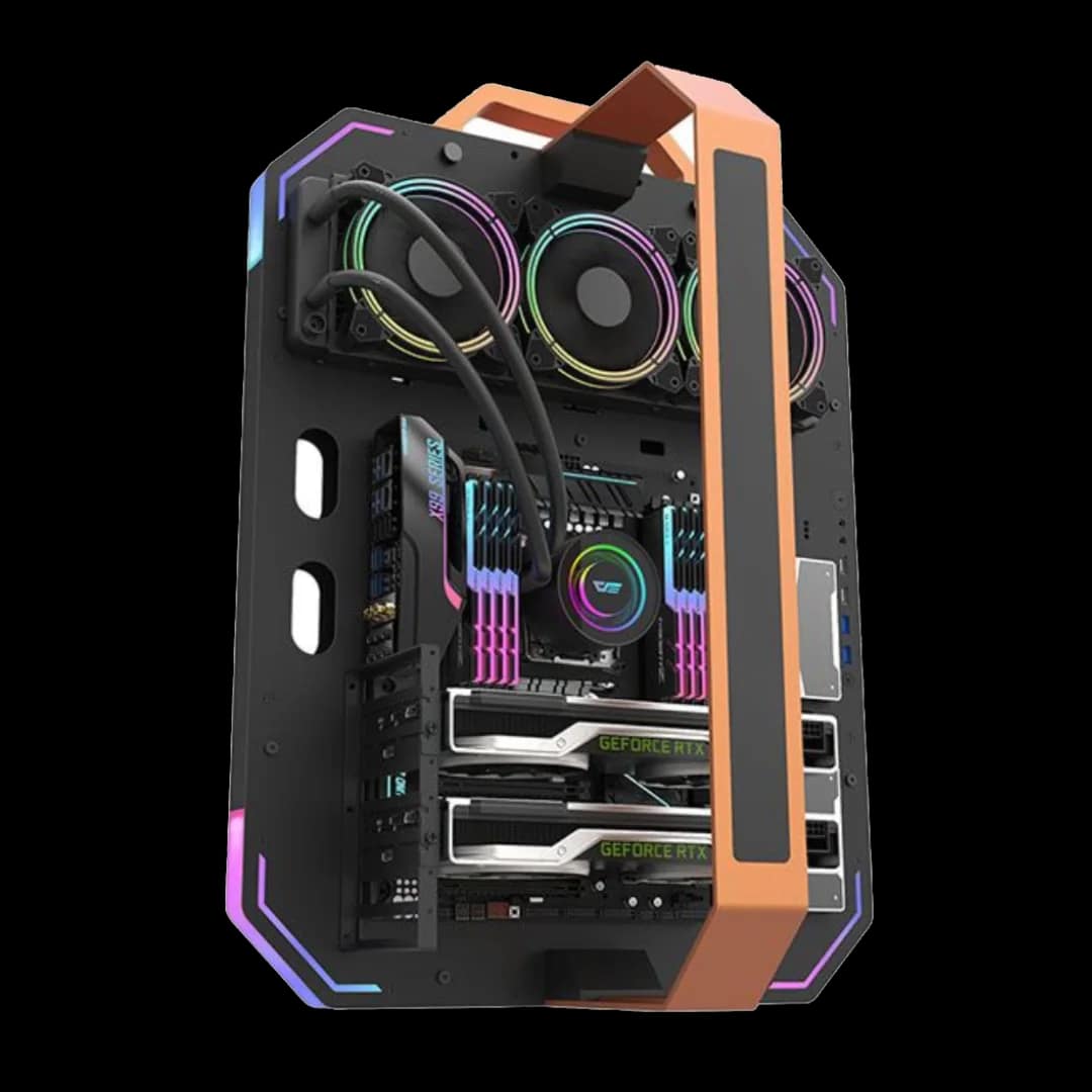 darkFlash Blade-X Open Frame Luxury ATX Gaming PC Case