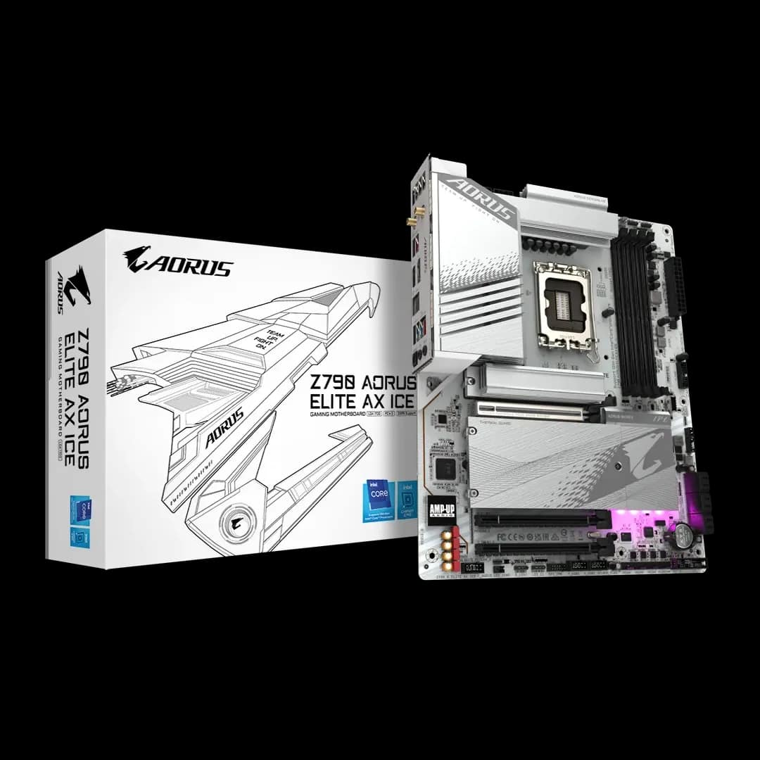 GIGABYTE Z790 AORUS ELITE AX ICE DDR5 MOTHERBOARD