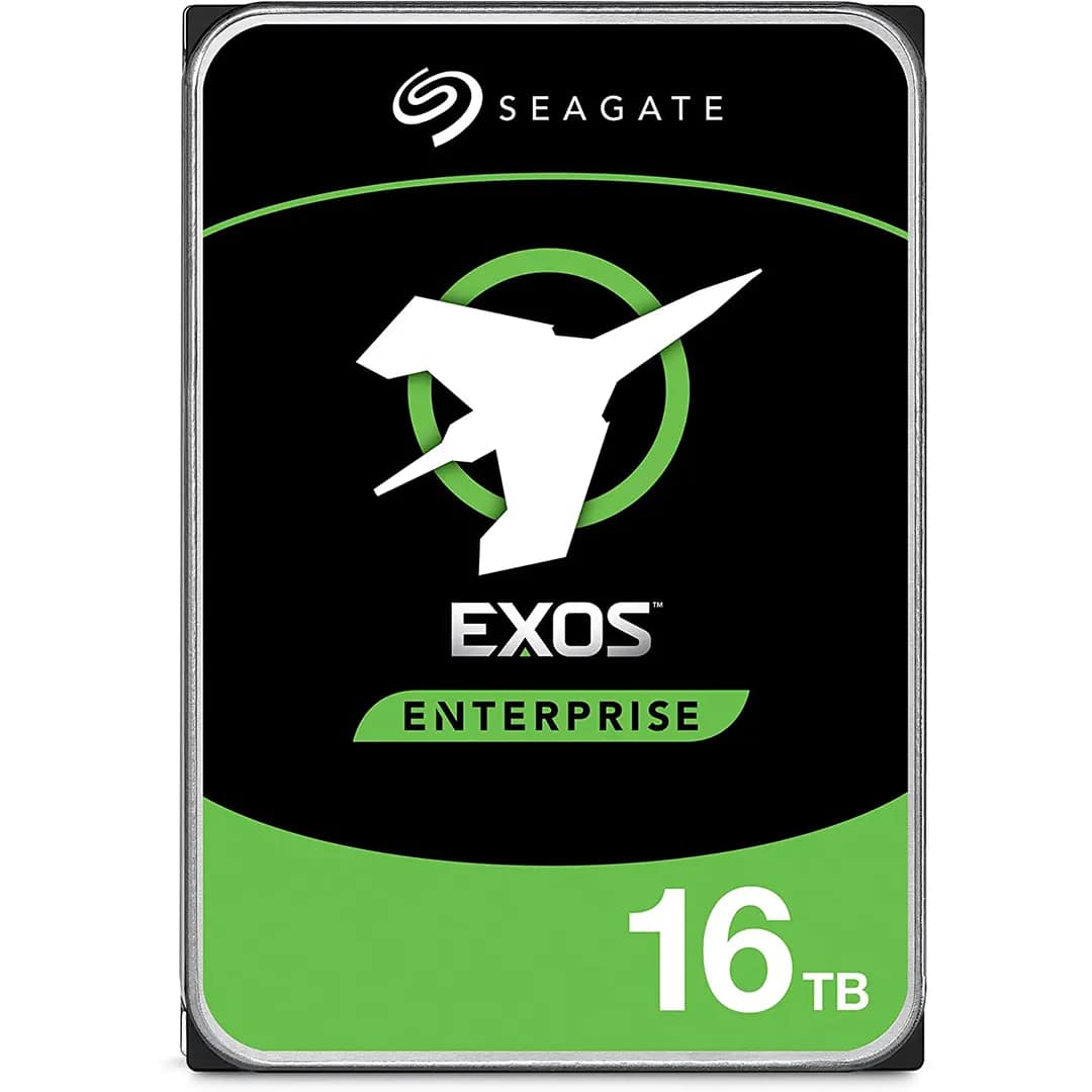 Seagate 16TB Exos X24 Enterprise 7200 RPM 512e/4Kn SATA 6Gb/s 3.5-Inch HDD