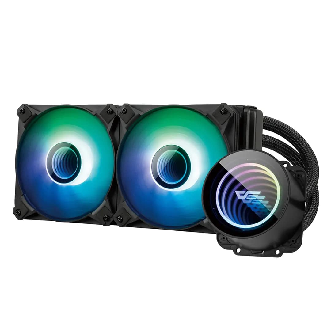 CPU Cooler darkFlash Twister DX Ver2.6 240 Liquid Black Version 2.6
