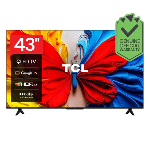 TCL Bezel less 32″ 32S5K QLED FHD SMART Dolby WIFI Google TV