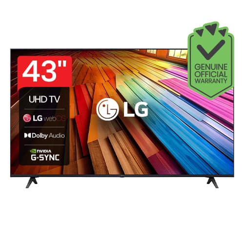 LG UT80 43″ 4K UHD Smart TV (43UT8050PSB)