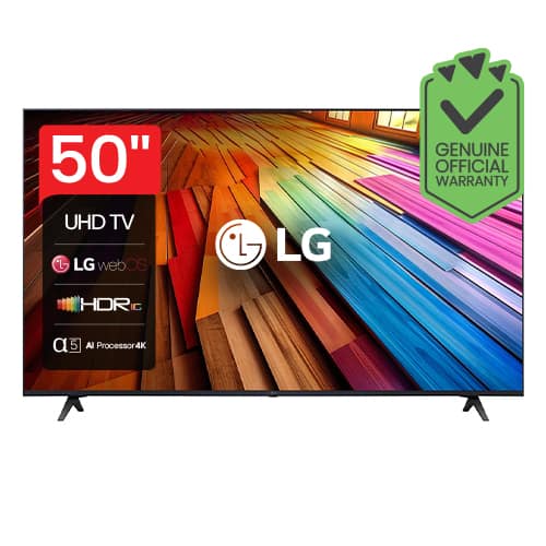 LG UT80 50″ 4K UHD Smart TV (50UT8050PSB)