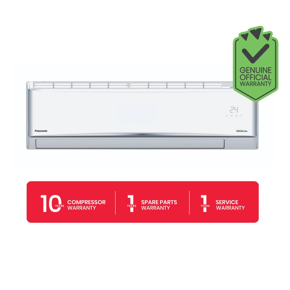 Panasonic CS/CU-KU12ZKYW-81 1 Ton MirAIe Wifi Inverter Air Conditioner