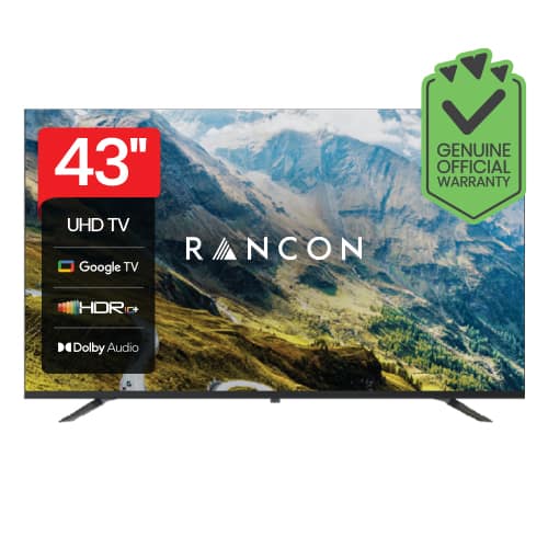 Rancon 43″ RT8200UA43 UHD (4K) Google TV