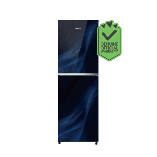 Hisense RTDG276NAFB/BD3 Fusion Blue 277L TMF Glass Door Refrigerator