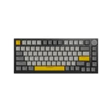 Ajazz AK820 75% Gasket-mounted Wired Mechanical Keyboard Black Grey